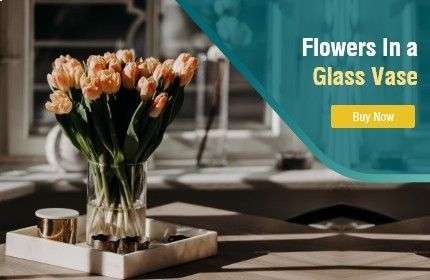 Flowers In a Glass Vase