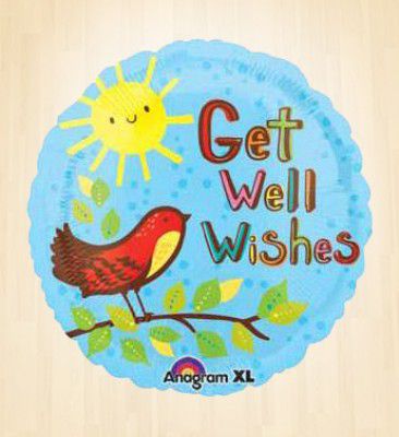 Get Well Wishes Balloon