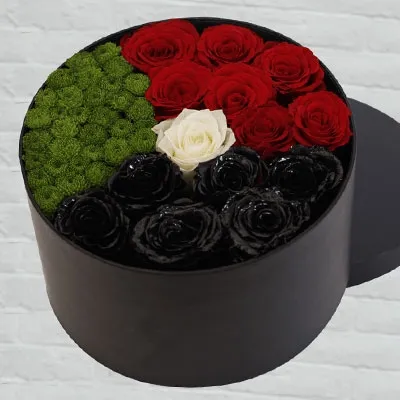 National Flag Flowers In Box