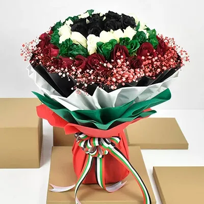 National Day Flag Bouquet