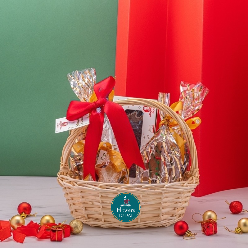 Small Christmas Basket Hampers